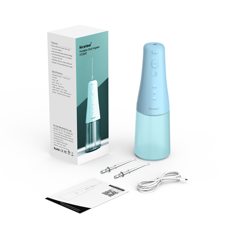 L'eau sans fil Flosser, fil dentaire Irrigator oral portatif de fonction de massage