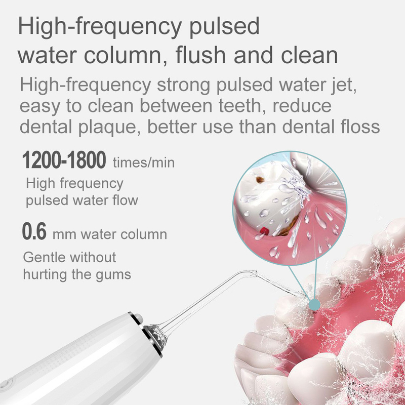 5+ l'eau de décapant orale électrique fonctionnante de dents d'Irrigator d'hygiène buccale du jet d'eau des modes Ipx7 300ml Pik dentaire Flosser