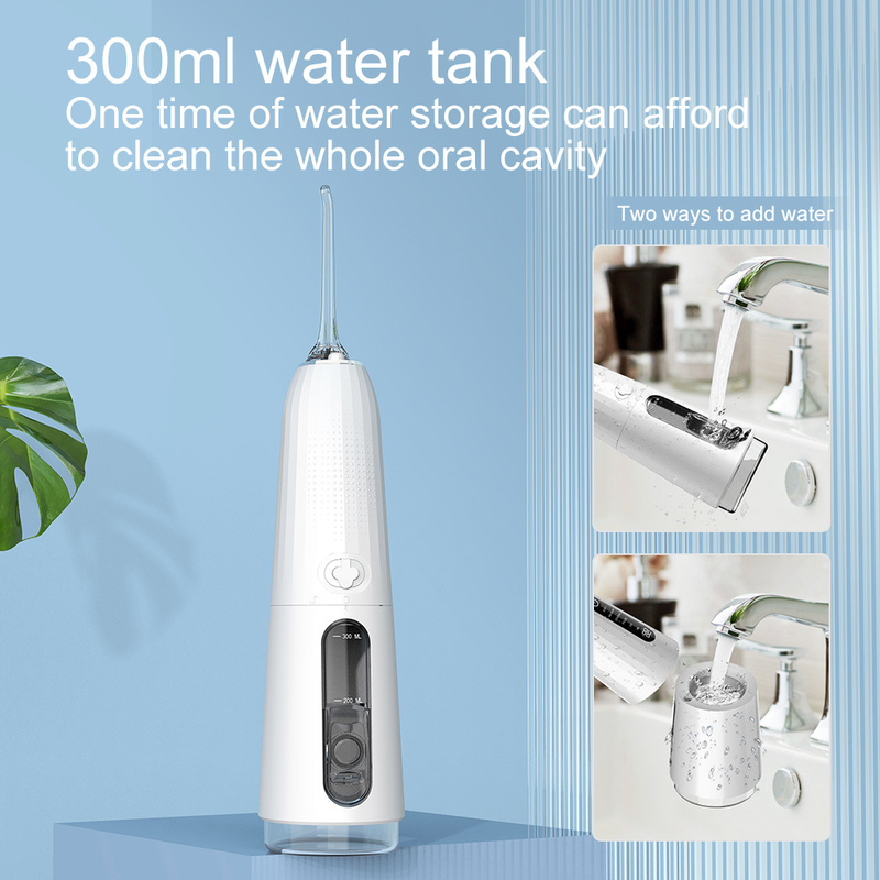 5+ l'eau de décapant orale électrique fonctionnante de dents d'Irrigator d'hygiène buccale du jet d'eau des modes Ipx7 300ml Pik dentaire Flosser