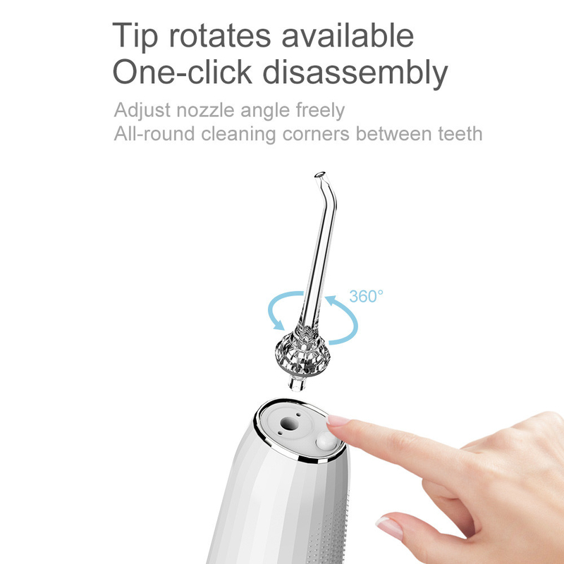 5+ l'eau de décapant orale électrique fonctionnante de dents d'Irrigator d'hygiène buccale du jet d'eau des modes Ipx7 300ml Pik dentaire Flosser