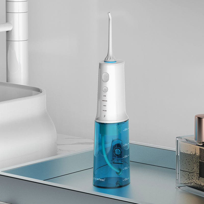 Réservoir d'eau oral sans fil portatif d'Irrigator 300ml de soin oral de Nicefeel puissant