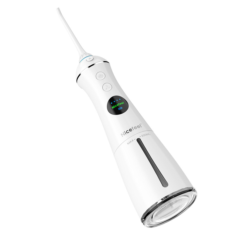 300ml Jet Cordless Water Flosser électrique, 6 modes fonctionnants arrosent Jet Dental Flosser