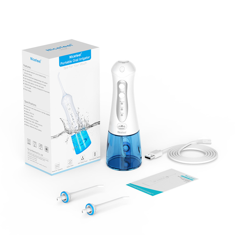 300ml IPX7 Electric Jet Mini Nettoyeur De Dents Portable Sans Fil À Eau Flosser