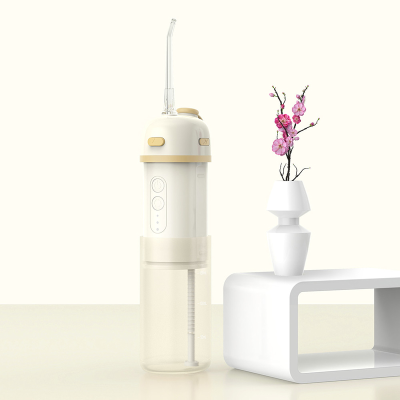 IPX7 Jet Cordless Type dentaire électrique C Mini Water Flosser Teeth Cleaner portatif