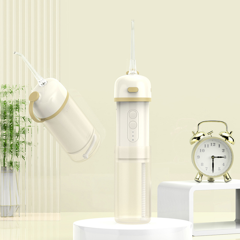 IPX7 Jet Cordless Type dentaire électrique C Mini Water Flosser Teeth Cleaner portatif