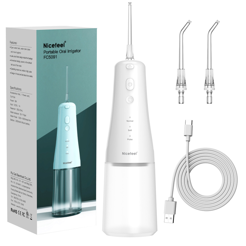 L'eau sans fil Flosser dentaire Irrigator oral rechargeable portatif