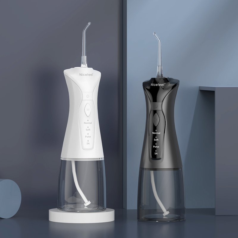 Type l'eau sans fil de remplissage Flosser de Nicefeel d'ABS de C 4 heures chargeant rapidement