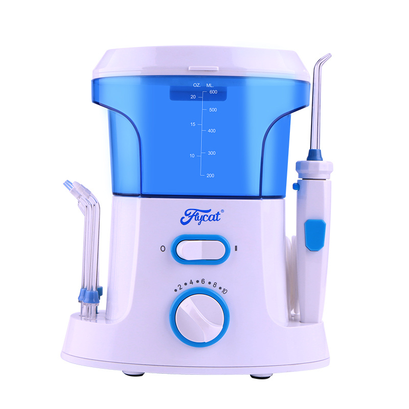 100 - 240V Flosser à eau de comptoir 600 ml 1,2 kg Poids parfait pour les soins buccaux