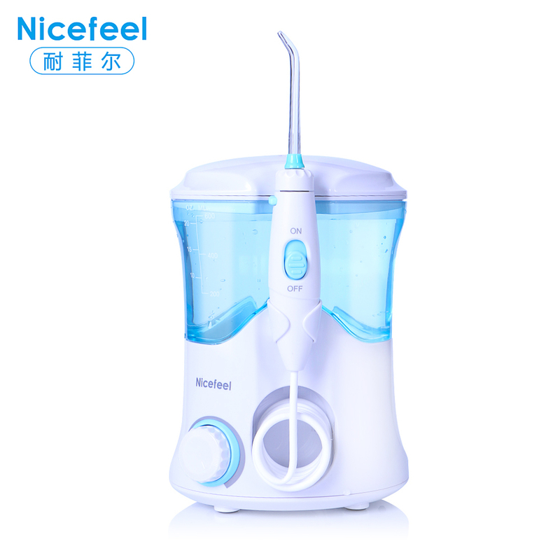 ABS sans fil Nicefeel Flosser à eau 1400mAh 300ml 4 heures de charge