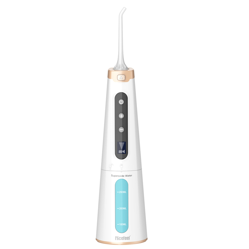 100 - l'eau de l'ozone 240V Flosser Irrigator avec la couleur blanche de lumière de LED