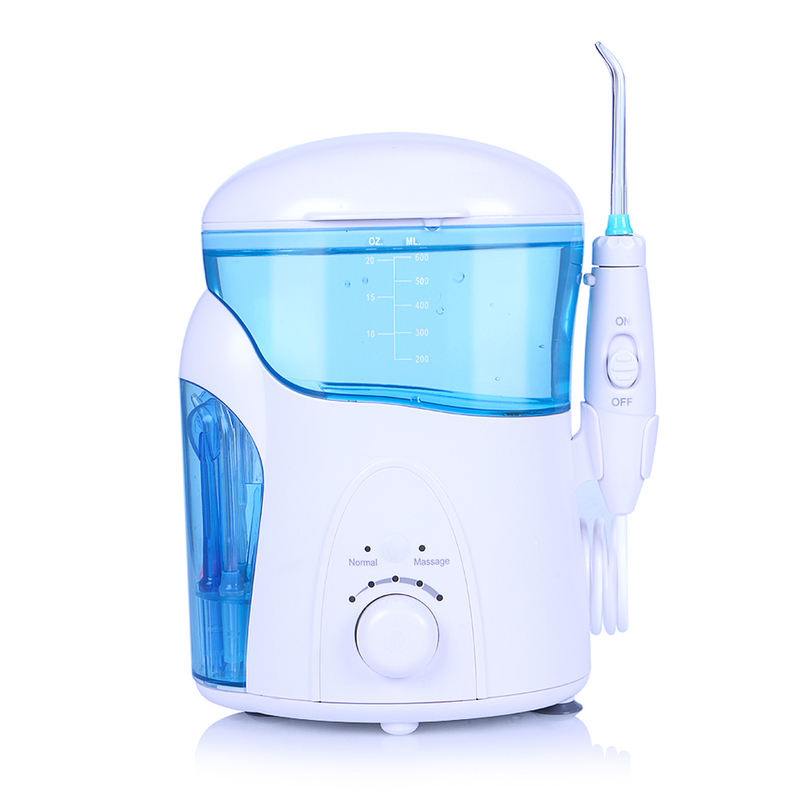 Flosser d'eau dentaire compact et efficace 25,5*7,5*7,5 cm 4 heures de charge