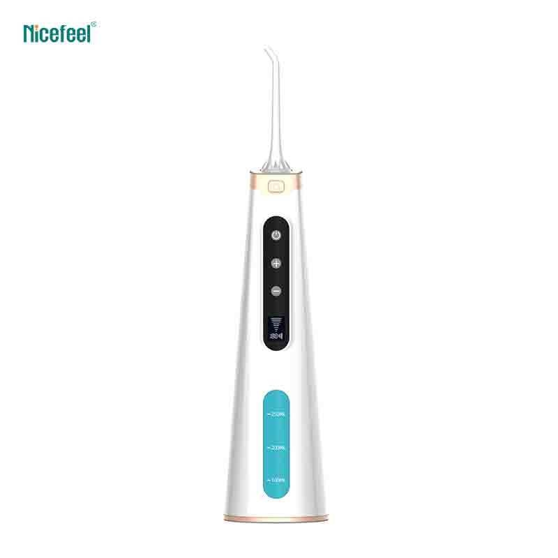 Irrigateur oral à ozon à buse pivotante à 360° pour une hygiène buccale efficace