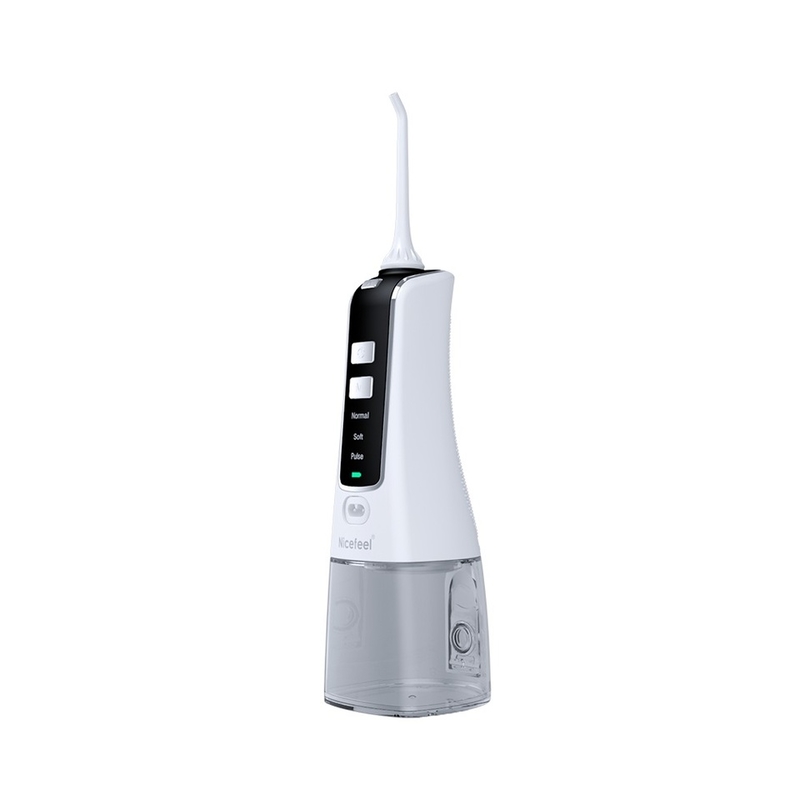 Flosser d'eau sans fil portable avec buse ABS de qualité alimentaire pour une hygiène buccale efficace