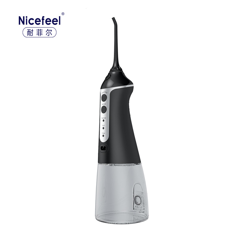 Améliorez votre routine de soins buccaux avec l'irrigateur oral familial 2pcs tête de brosse 3 vitesses