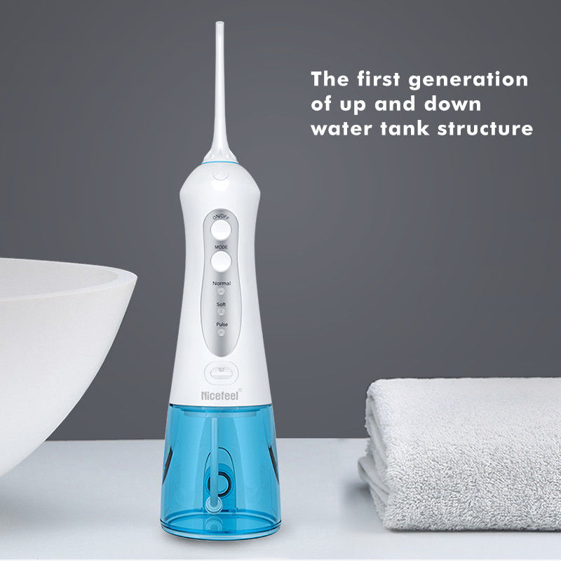 L'eau Flosser sans fil, décapant portatif de dents avec 3 modes, nettoyage puissant, réservoir de l'eau 300ML, IPX7 imperméable