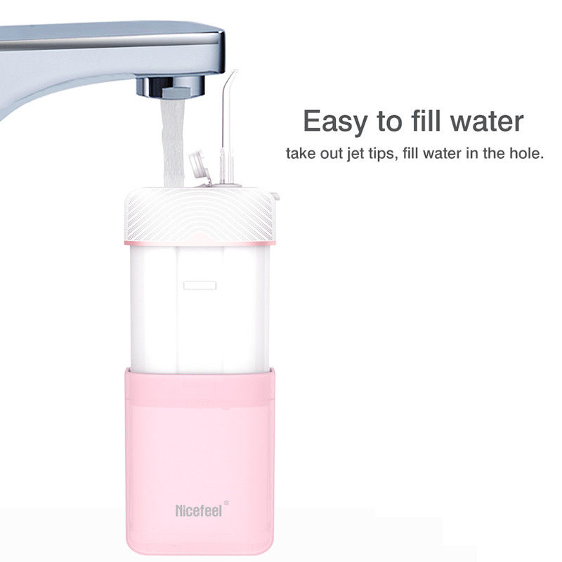 L'eau électrique Flosser Irrigator oral de Mini Design Collapsible Water Flosser avec le bec de Storagable