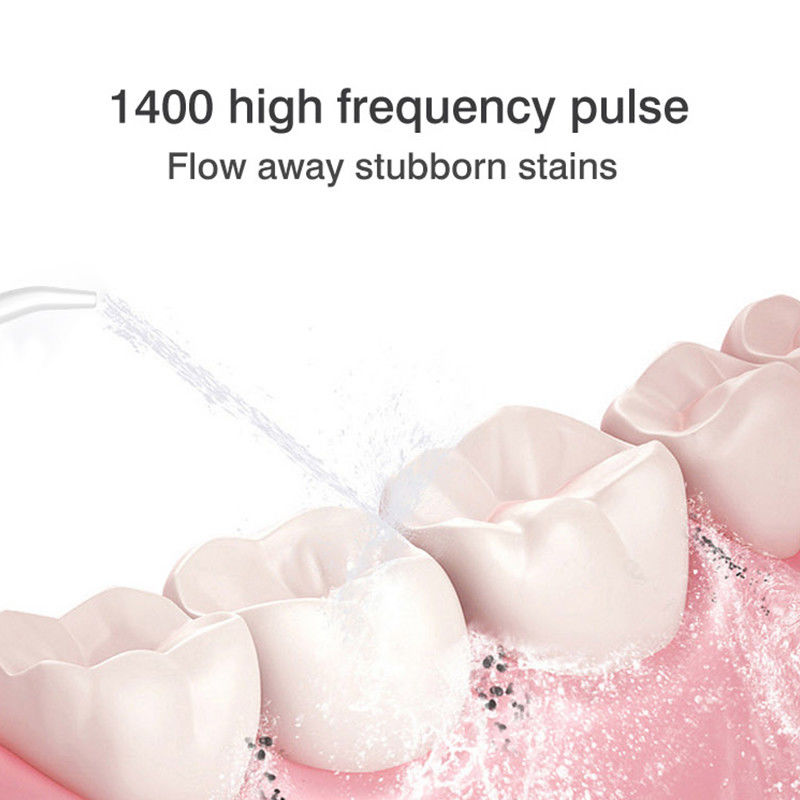 L'eau électrique Flosser Irrigator oral de Mini Design Collapsible Water Flosser avec le bec de Storagable