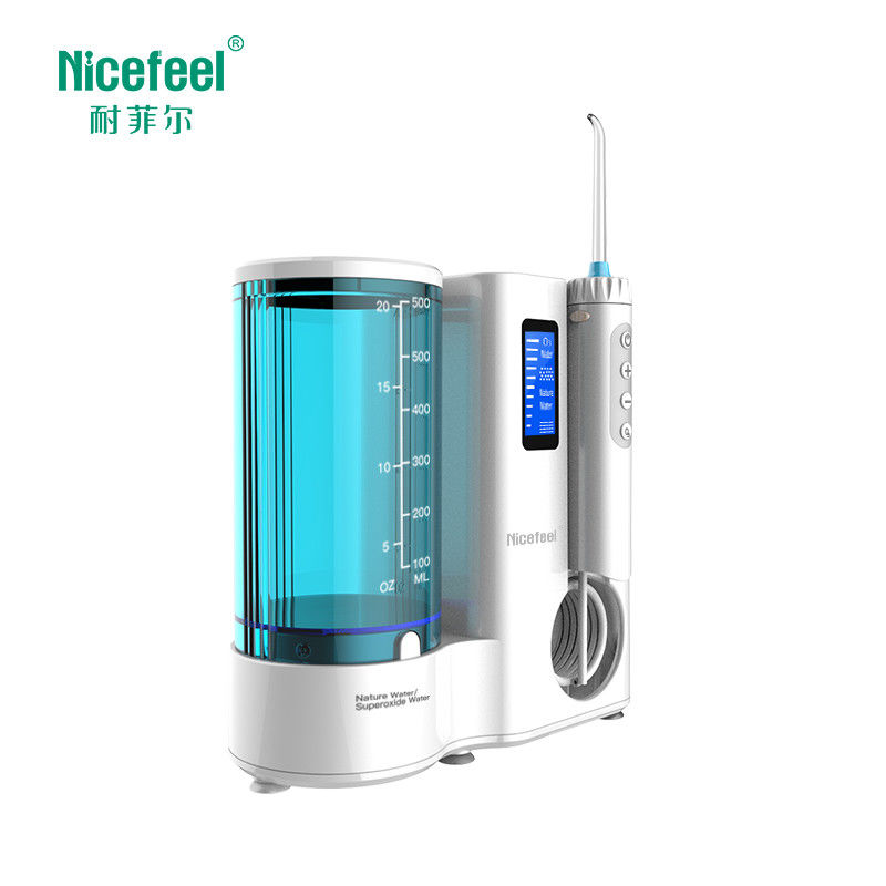 Sélections électriques orales de l'eau d'IPX 4 Nicefeel Irrigator pour des dents avec le générateur de l'ozone