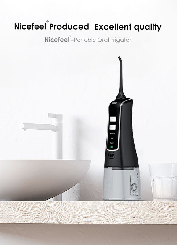 décapant sans fil oral portatif de dents de Flosser de l'eau de 1400mAh IPX7 Irrigator