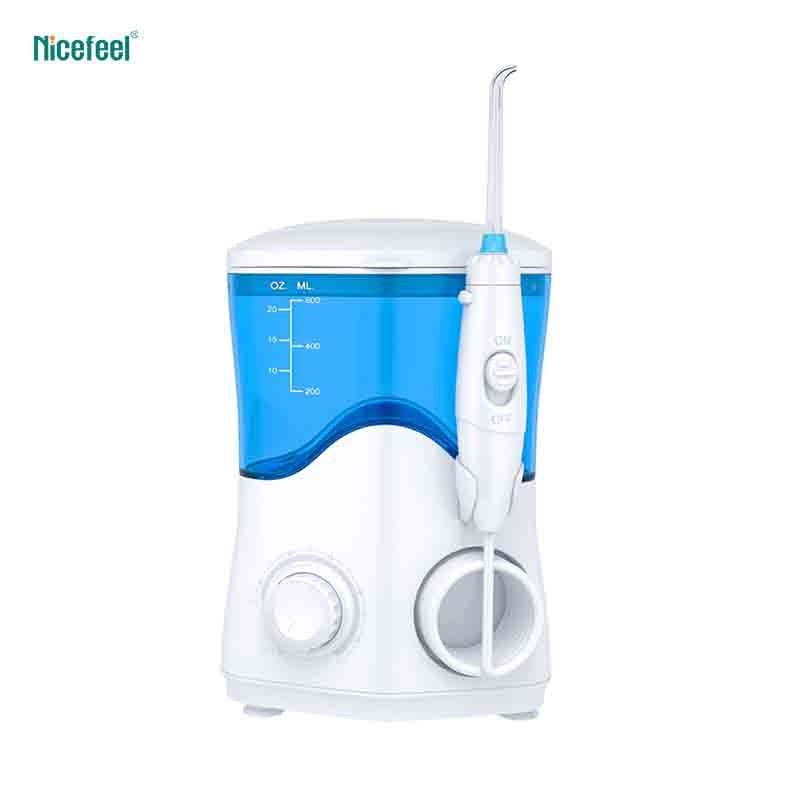 Eau orale Flosser de capacité d'Irrigator 600ml de famille de Nicefeel la grande pour le nettoyage de dents