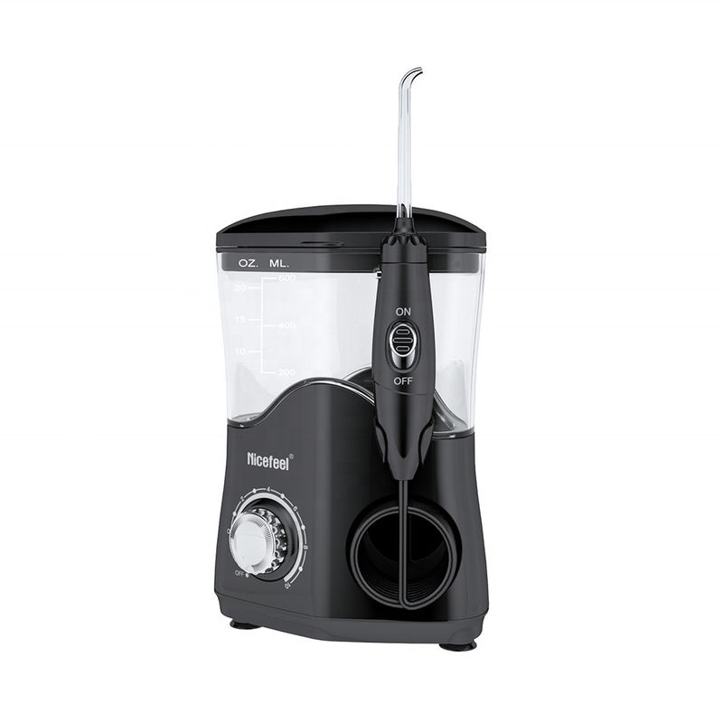 l'eau orale électrique Flosser de 18W Irrigator pour des dents nettoyant 8 becs