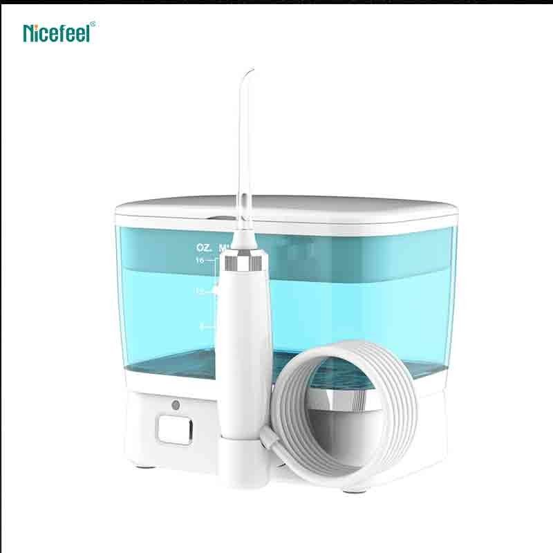 L'eau électrique portative Flosser de la dent 500ml 1400-1800 fois Min Water Jet Pulse