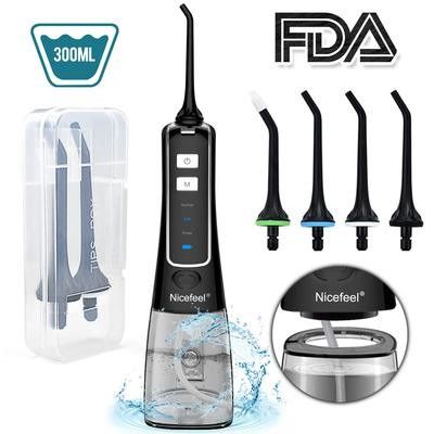 réservoir d'eau détachable de l'eau de 0.8mm Nicefeel de Flosser de sélection tenue dans la main sans fil de l'eau