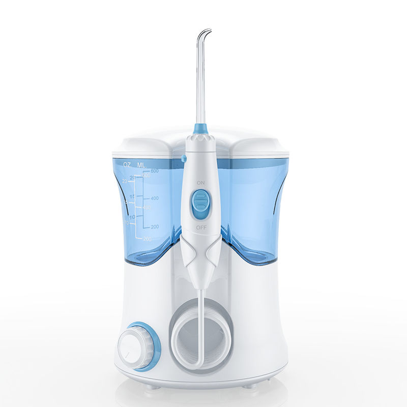 L'eau orale orale Flosser de soin d'Irrigator de partie supérieure du comptoir de famille avec les becs 7pcs