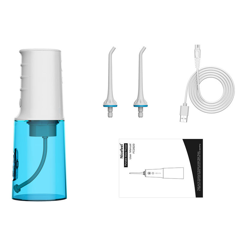 Meilleur Electric Power Flosser pour l'eau sans fil Flosser IPX7 de Nicefeel de voyage batterie de 1900 heures-milliampère