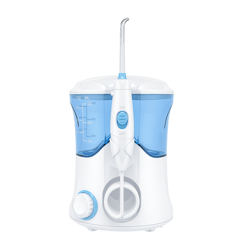 7pcs équipe la partie supérieure du comptoir d'un gicleur dentaire électrique de Flosser de l'eau Irrigator oral pour des dents