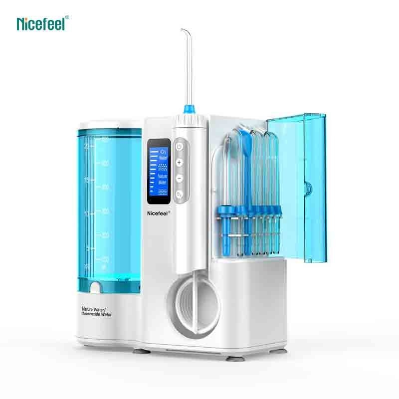 partie supérieure du comptoir Nicefeel Irrigator oral du réservoir 600ml pour le soin oral quotidien