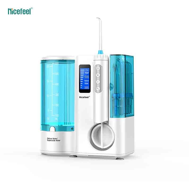 partie supérieure du comptoir Nicefeel Irrigator oral du réservoir 600ml pour le soin oral quotidien